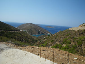 Panoramica della spiaggia di Mesachti